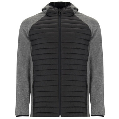 MINSK Куртка мужская комбинированная из двух тканей: heather black, black размер XL - CQ11200402243- Фото №1 MINSK Куртка мужская комбинированная из двух тканей: heather black, black размер XL - CQ11200402243- Фото №1