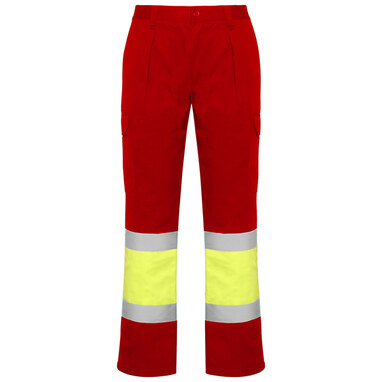 Світловідбивні зимові штани з кількома кишенями rojo laboral, amarillo fl&uacute;or - HV930161601221- Фото №1