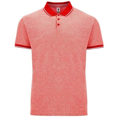 BOWIE Поло з коротким рукавом з тканини Vigore heather red  розмір S - PO039501245- Фото №1