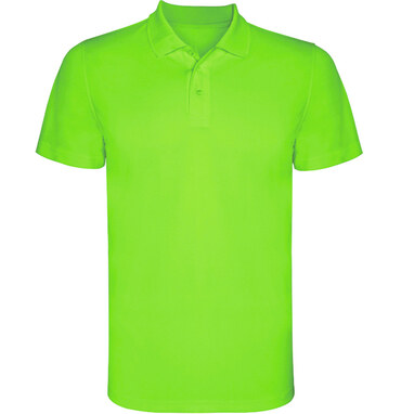 MONZHA Футболка поло з технологічної тканини лайм  розмір L - PO040403225- Фото №1