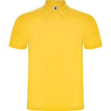 AUSTRAL Футболка-поло на трех пуговицах желтый  размер S - PO66320103- Фото №1