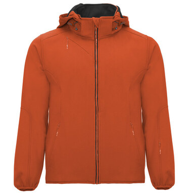 Двухслойная спортивная куртка SoftShell алый  размер XS - SS642800311- Фото №1