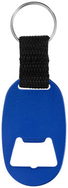 Брелок-відкривачка для пляшок, колір яскраво-синій - 11808701- Фото №3