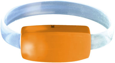 Браслет Raver, цвет оранжевый, прозрачный - 11810102- Фото №1