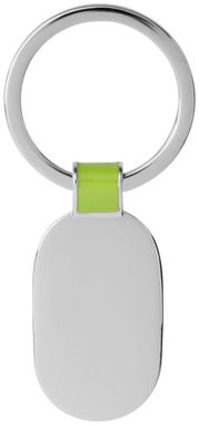 Брелок Barto, колір срібний, зелений - 11810404- Фото №3