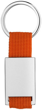 Брелок Alvaro, цвет серебряный, оранжевый - 11810805- Фото №3