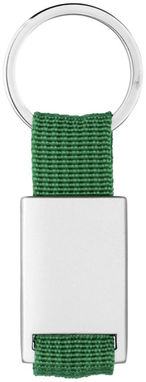 Брелок Alvaro, колір срібний, зелений - 11810806- Фото №3