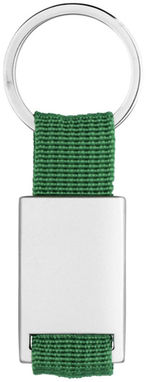 Брелок Alvaro, колір срібний, зелений - 11810806- Фото №4