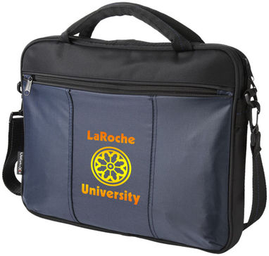 Конференц-сумка Dash для ноутбука , колір темно-синій - 11921901- Фото №2