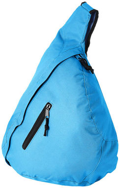 Трикутний рюкзак Brooklyn, колір колір морської хвилі - 11938702- Фото №1