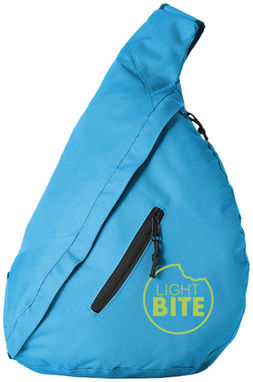 Трикутний рюкзак Brooklyn, колір колір морської хвилі - 11938702- Фото №3