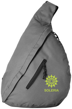 Треугольный рюкзак Brooklyn, цвет светло-серый - 11938703- Фото №3