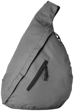 Трикутний рюкзак Brooklyn, колір світло-сірий - 11938703- Фото №4