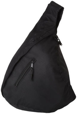 Треугольный рюкзак Brooklyn, цвет сплошной черный - 19549400- Фото №1