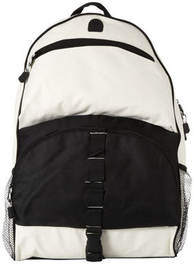 Рюкзак Utah, цвет сплошной черный, белый - 19549034- Фото №4