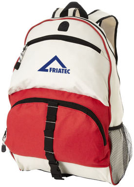 Рюкзак Utah, цвет красный, белый - 19549035- Фото №2