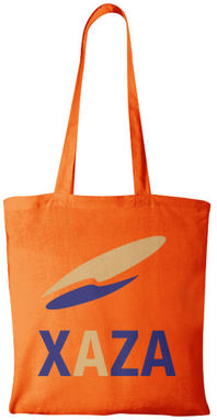 Хлопковая сумка Carolina, цвет оранжевый - 11941106- Фото №3