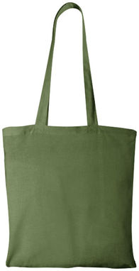 Хлопковая сумка Carolina, цвет зеленый - 11941109- Фото №4