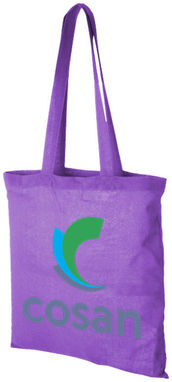 Бавовняна сумка Carolina, колір лавандовий - 11941112- Фото №2