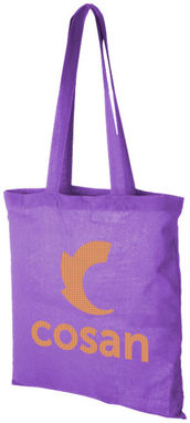 Бавовняна сумка Carolina, колір лавандовий - 11941112- Фото №4