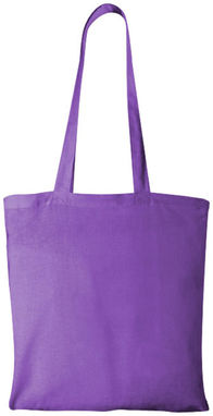 Бавовняна сумка Carolina, колір лавандовий - 11941112- Фото №5