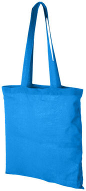 Бавовняна сумка Carolina, колір колір морської хвилі - 11941113- Фото №1