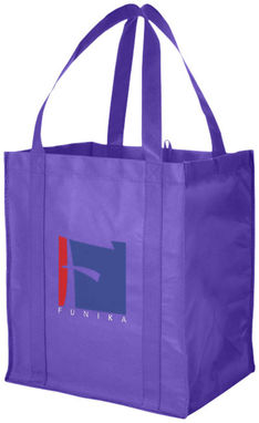 Сумка для покупок Liberty нетканая, цвет пурпурный - 11941312- Фото №2