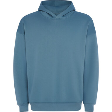 Унісекс толстовка вільного крою з капюшоном синій  розмір XS - SU670200170- Фото №1