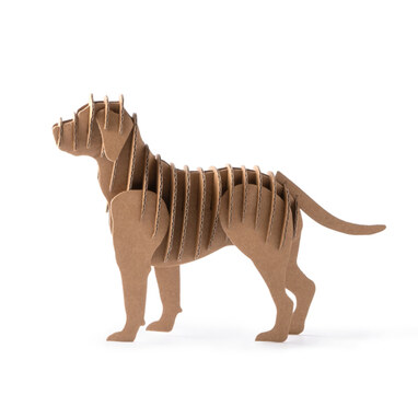 Крафтовая 3D-головоломка из картона натуральный - JU1575S2920- Фото №1 Крафтовая 3D-головоломка из картона натуральный - JU1575S2920- Фото №1