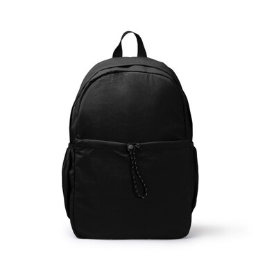 Рюкзак из мягкого нейлона черный - MO1836S102- Фото №1