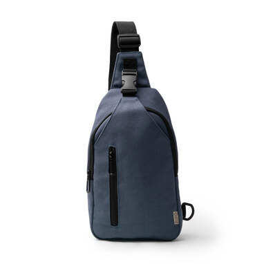 Сумка на плечо из переработанного хлопка морской синий  размер ONE SIZE ADULT - MO1927S155- Фото №1