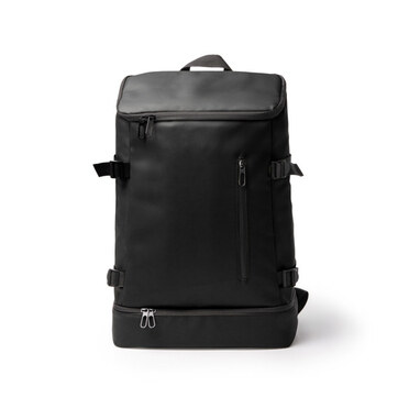 Рюкзак-холодильник зі штучної шкіри чорний  розмір ONE SIZE ADULT - MO2032S102- Фото №1