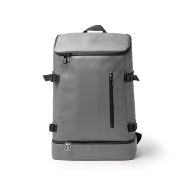 Рюкзак-холодильник зі штучної шкіри сірий  розмір ONE SIZE ADULT - MO2032S147- Фото №1