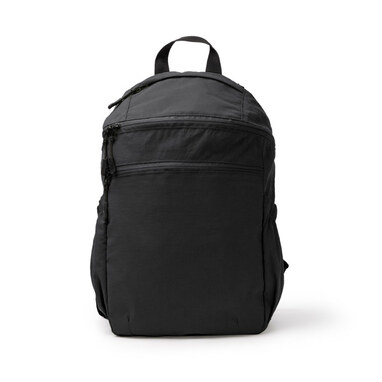 Рюкзак из нейлона Taslon Ripstop черный размер ONE SIZE ADULT - MO2047S102- Фото №1 Рюкзак из нейлона Taslon Ripstop черный размер ONE SIZE ADULT - MO2047S102- Фото №1