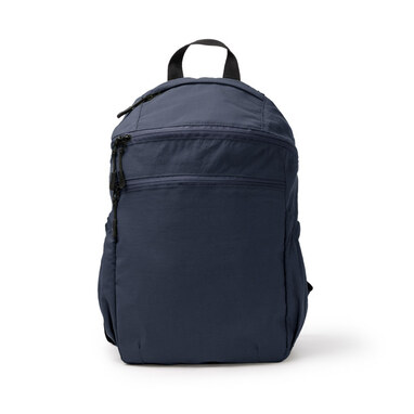 Рюкзак из нейлона Taslon Ripstop морской синий  размер ONE SIZE ADULT - MO2047S155- Фото №1