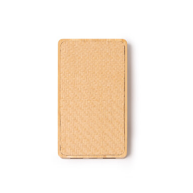 Powerbank з бамбука та з натуральних волокон бежевий - PB1318S129- Фото №1