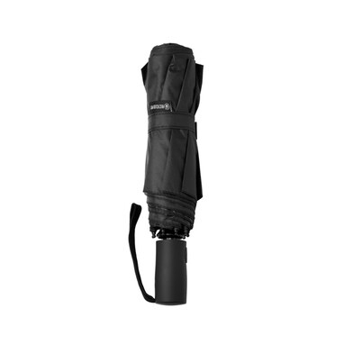 Складной зонт из RPET черный - UM1702S102- Фото №1