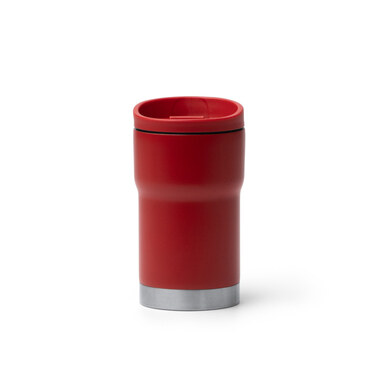 Термокружка з нержавіючої сталі з подвійними стінками червоний - VA1873S160- Фото №1