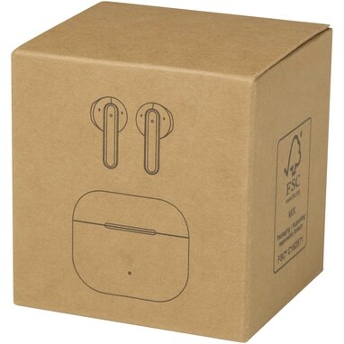 Altais гарнітура True Wireless Bluetooth® із переробленої пластмаси білий - 12448101- Фото №2