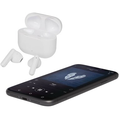 Altais гарнітура True Wireless Bluetooth® із переробленої пластмаси білий - 12448101- Фото №7