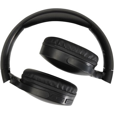 Ancha бездротова гарнітура Bluetooth® з накладними навушниками з переробленої пластмаси чорний - 12448390- Фото №4