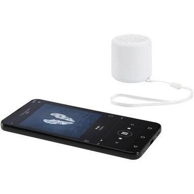 Беспроводной динамик Bluetooth® Velkis из переработанной пластмассы мощностью 3 Вт белый - 12448501- Фото №5