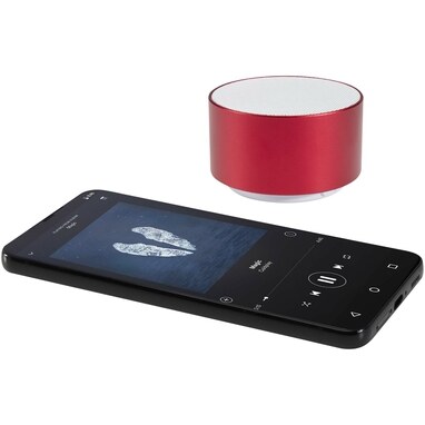 Ankaa беспроводной Bluetooth®-динамик из переработанного алюминия мощностью 3 Вт красный - 12448621- Фото №6
