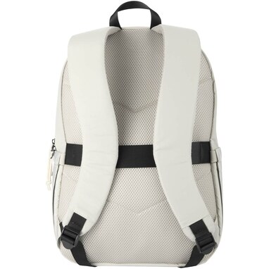 Рюкзак Puffer для ноутбука с диагональю экрана 15,6 дюйма объемом 18 л, изготовленный из переработанных материалов бежевый - 13011406- Фото №3