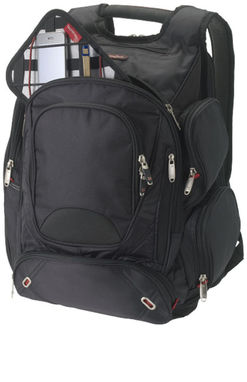 Рюкзак Proton для ноутбука , колір суцільний чорний - 11954400- Фото №1