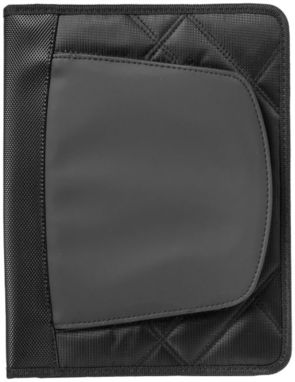Чехол для iPad с блокнотом, цвет сплошной черный - 11954700- Фото №3