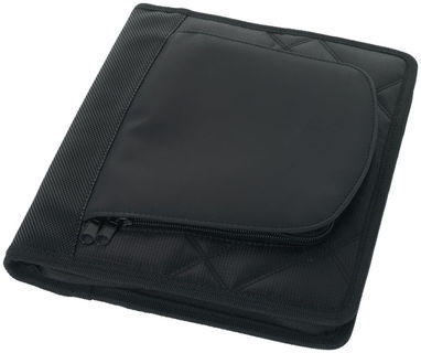 Чехол для iPad с блокнотом, цвет сплошной черный - 11954700- Фото №4