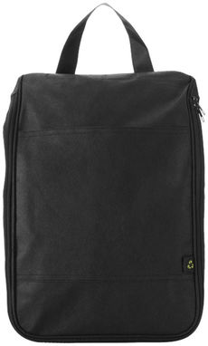Неткана сумка для взуття Faro, колір суцільний чорний - 11961800- Фото №3