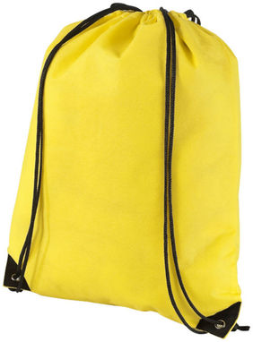 Нетканий стильний рюкзак Evergreen, колір жовтий - 11961901- Фото №1