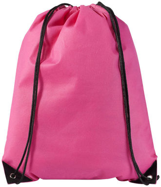 Нетканый стильный рюкзак Evergreen, цвет вишневый - 11961903- Фото №4
